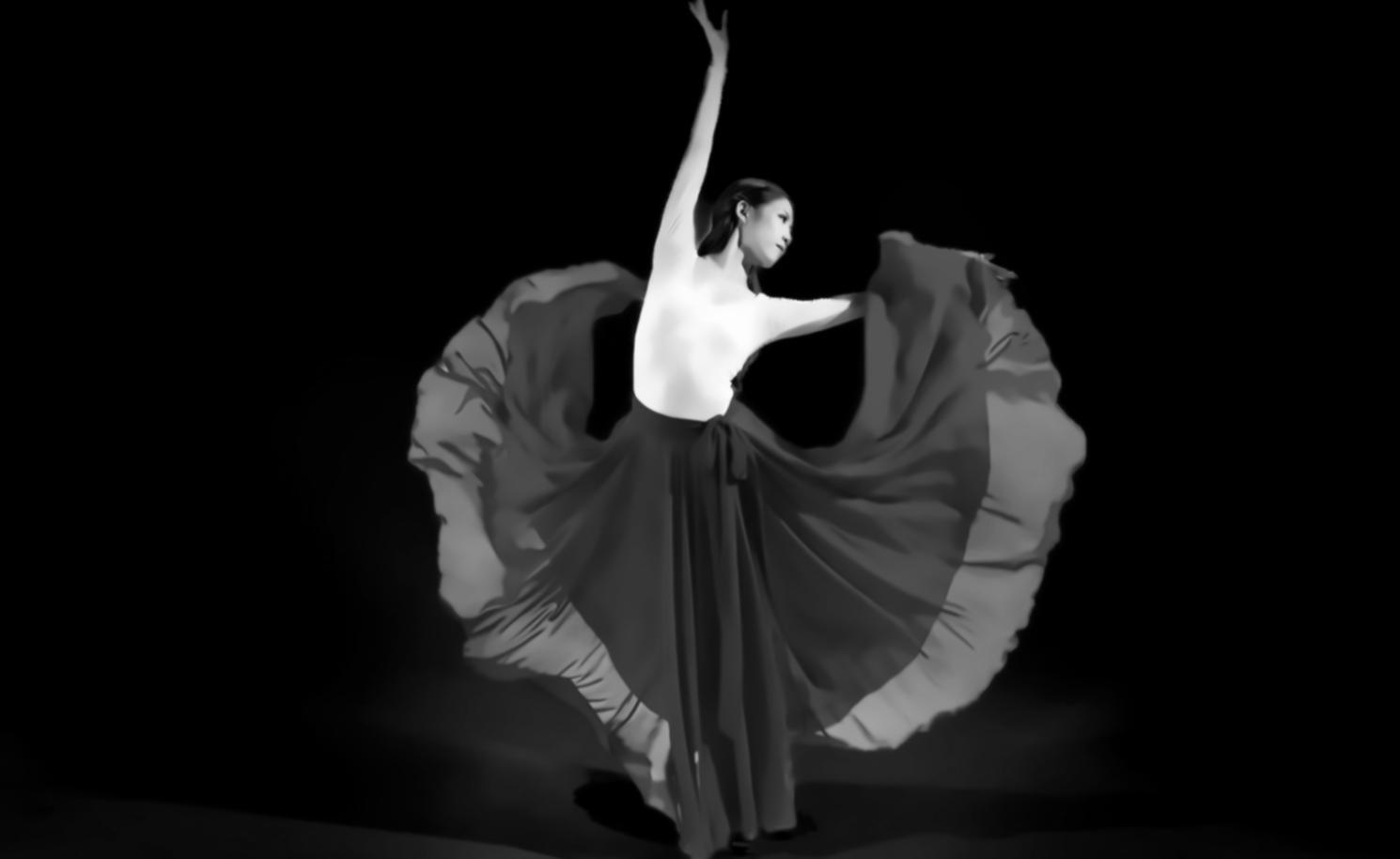 Istruttori moniqalveras che dimostrano una sequenza coreografica